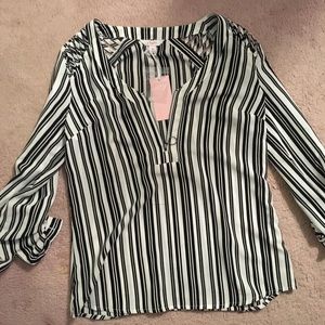 new candies pretty half zip shirt